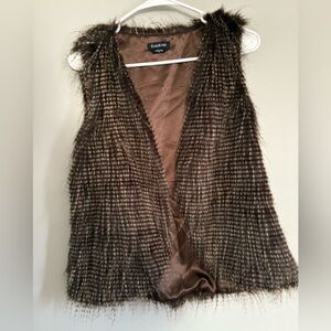 Bebe Faux Fur Vest